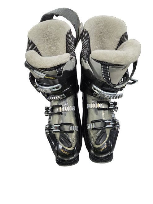Vist Large View of Product Image Which is Used Salomon ENERGYZER 75 BOOTS Womens DH Ski Boot Black 260 MP - M08 - W09