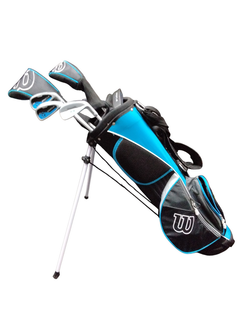 Vist Large View of Product Image Which is Used Wilson PROFILE JGI Jr Club Set RH 7 Piece