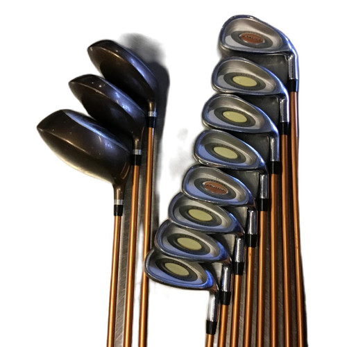 Vist Large View of Product Image Which is Used Wilson MATRIX Womens Package Set RH Copper 11 Piece