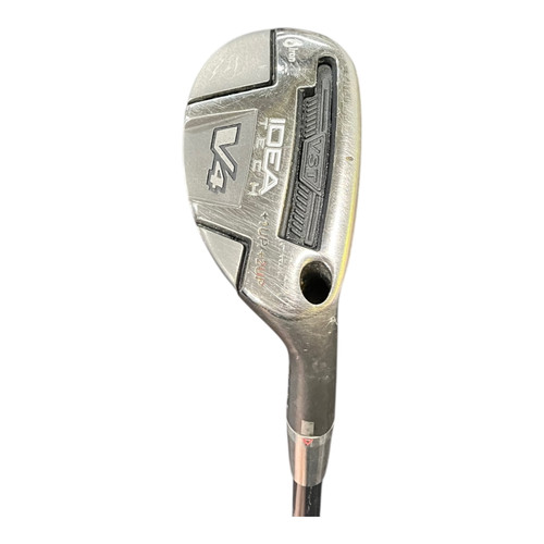 Vist Large View of Product Image Which is Used Adams IDEA TECH V4 Mens Hybrid Club RH 6 Hybrid