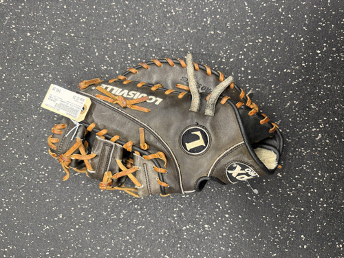 Vist Large View of Product Image Which is Used Louisville Slugger TPX PRO BB/SB First Base RH Throw Black 13"