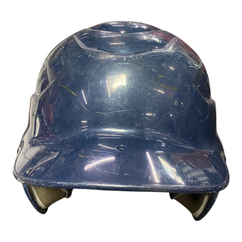 Vist Large View of Product Image Which is Used Rawlings Batting Helmet No Mask Navy Blue SM