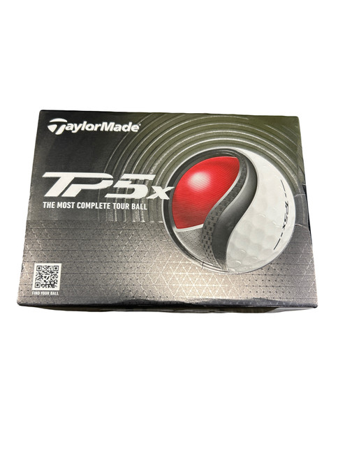 Vist Large View of Product Image Which is NEW Taylormade TP5X 12 Pack Golf Balls
