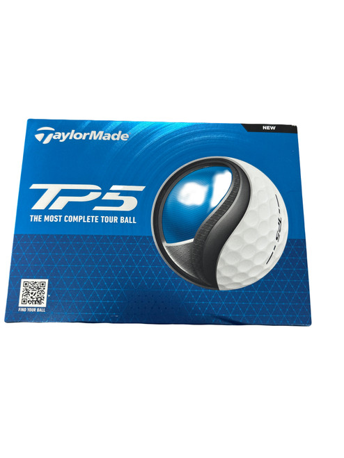 Vist Large View of Product Image Which is NEW Taylormade TP5 12 Pack Golf Balls