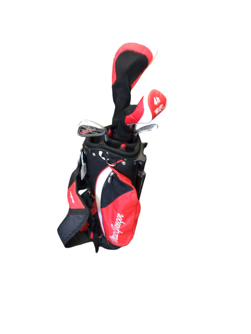 Vist Large View of Product Image Which is Used MacGregor JUNIOR SET Jr Package Set RH Red 6 Piece