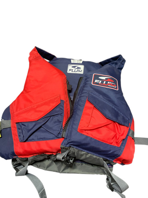 Vist Large View of Product Image Which is Used Adult PFD Navy Blue SM