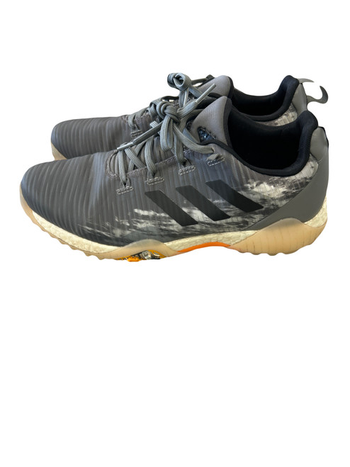 Vist Large View of Product Image Which is Used Adidas Boost Mens Golf Shoes Grey Size 10.5