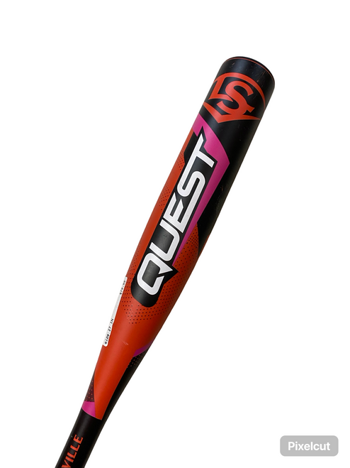 Vist Large View of Product Image Which is Used Louisville Slugger FPQUD12-22 QUEST BB/SB Fastpitch Bat 27"
