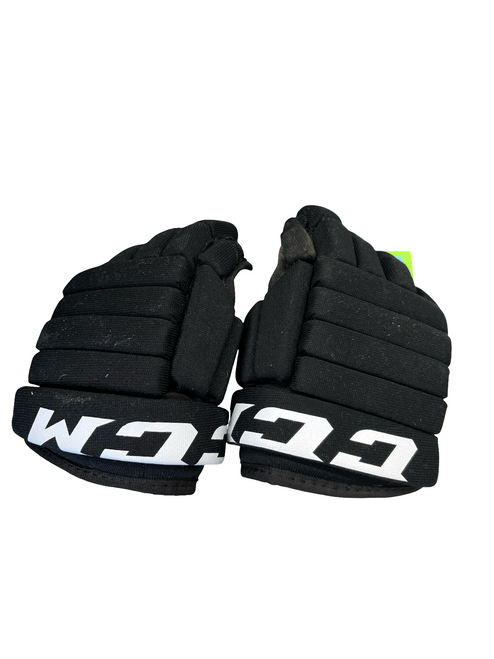 Vist Large View of Product Image Which is Used CCM 10 IN GLOVES Youth Gloves Black 10"