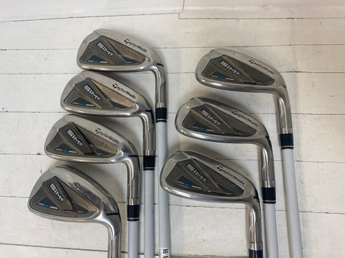 Vist Large View of Product Image Which is  TaylorMade SIM 2 Women’s irons, used women’s iron set, RH graphite shaft irons, TaylorMade SIM2 golf clubs, women’s graphite iron set, gap wedge approach wedge, 5-9 iron set women, premium used golf irons.
Taylormade SIM 2 Women’s Irons

SIM2 Women’s Iron Set

Taylormade SIM2 Ladies Irons

SIM 2 Women’s Golf Clubs

Taylormade Women’s Iron Set RH

Taylormade SIM 2 Right Hand Irons

Taylormade SIM 2 5-GW iron set

Women’s golf irons Taylormade

Ladies SIM2 iron set

Taylormade SIM2 gap wedge

Ladies right-handed golf irons

Lightweight women’s iron set

Taylormade SIM 2 Women’s iron set 5I–GW/AW for sale

Best women’s irons for distance and forgiveness

Used Taylormade SIM2 ladies irons right handed

High-launch women’s golf irons SIM 2

Taylormade SIM2 irons for women improvement

Buy Taylormade SIM 2 Women’s Irons

Used Taylormade SIM2 Women’s iron set

Taylormade ladies iron set deals

Taylormade SIM2 irons discount

Women’s SIM 2 iron set RH purchase