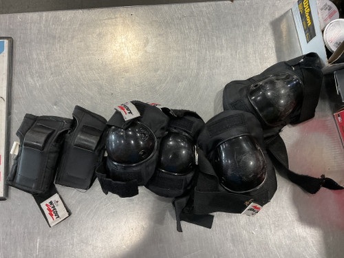 Vist Large View of Product Image Which is Used WIEPOUT PROTECTIVE KIT Inline Protective Set Black SM