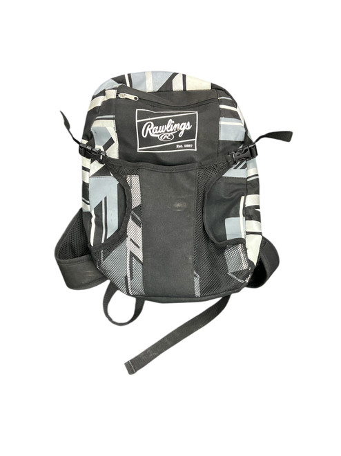 Vist Large View of Product Image Which is Used Rawlings CAMO BAG BB/SB Player Backpack Black