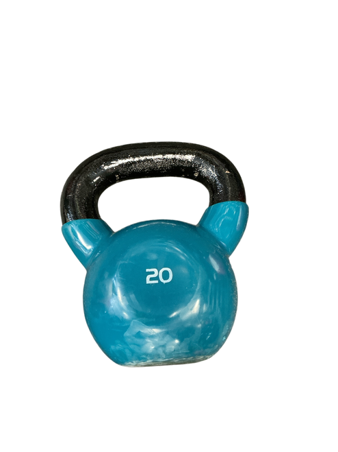 Vist Large View of Product Image Which is Used SPRI Kettle Dumbbell (Each) Teal 20 lb