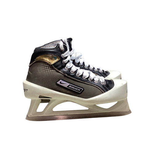 Vist Large View of Product Image Which is Used Bauer ONE75 Senior Goalie Skate Senior 7.5