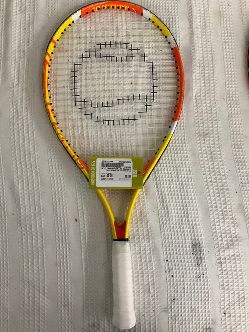 Vist Large View of Product Image Which is Used NEXT GENERATION JR RACQUET 23 Junior Tennis Racquet Orange 23"