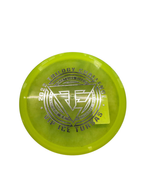 Vist Large View of Product Image Which is Used Westside 2022 TRILOGY CHALLENGE Disc Golf Mid Range Yellow