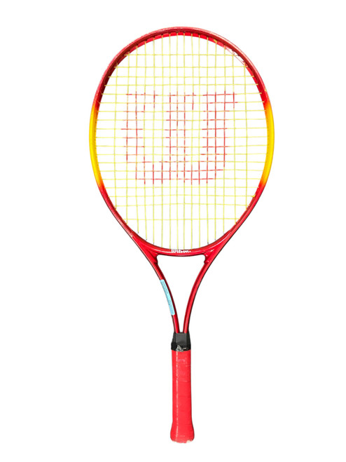 Vist Large View of Product Image Which is Used Prince JR RACQUET Junior Tennis Racquet Red 25"