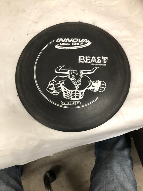 Vist Large View of Product Image Which is Used Innova BEAST Disc Golf Driver Black 180g