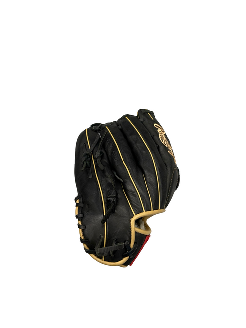 Vist Large View of Product Image Which is Used Rawlings RAWLINGS GG ELITE 12 3/4 BB/SB Glove RH Throw Black 12 3/4"