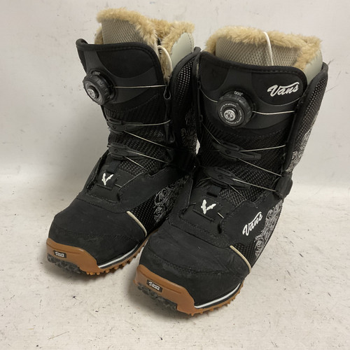 Vist Large View of Product Image Which is Used Vans KIRA Womens Snowboard Boots Black Senior 6