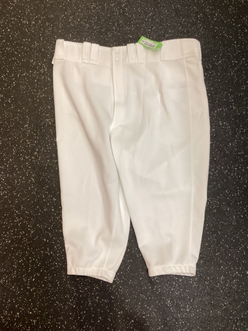 Vist Large View of Product Image Which is Used Mizuno WHITE BASEBALL PANTS BB/SB Pant Mens White 2X