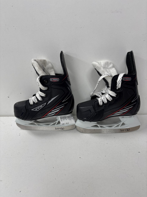 Vist Large View of Product Image Which is Used CCM TOP PROSPECT Youth Hockey Skate Youth 08.0
