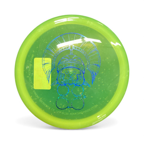Vist Large View of Product Image Which is Used Infinite Discs CENTURION Disc Golf Driver Green