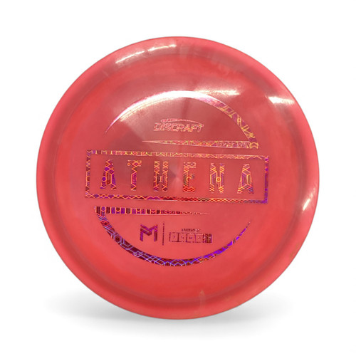 Vist Large View of Product Image Which is Used Discraft ESP ATHENA Disc Golf Driver Red