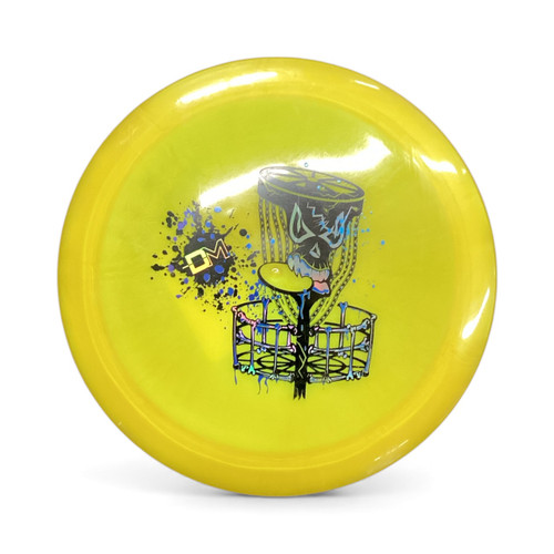 Vist Large View of Product Image Which is Used Streamline TRACE Disc Golf Driver Yellow