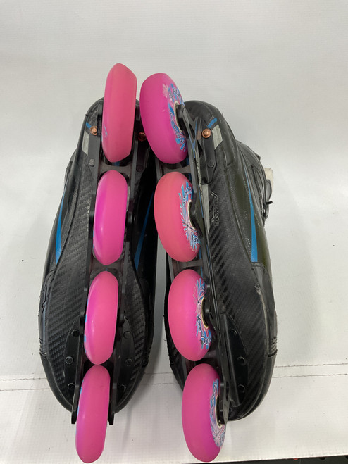 Vist Large View of Product Image Which is Used Alkali REVEL Senior Roller Quad Skates Black Senior 12