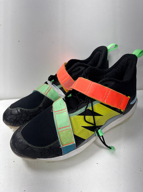 Vist Large View of Product Image Which is Used New Balance FUELCELL LINDOR V2 BB/SB Cleats Black Senior 11 (new= $220)