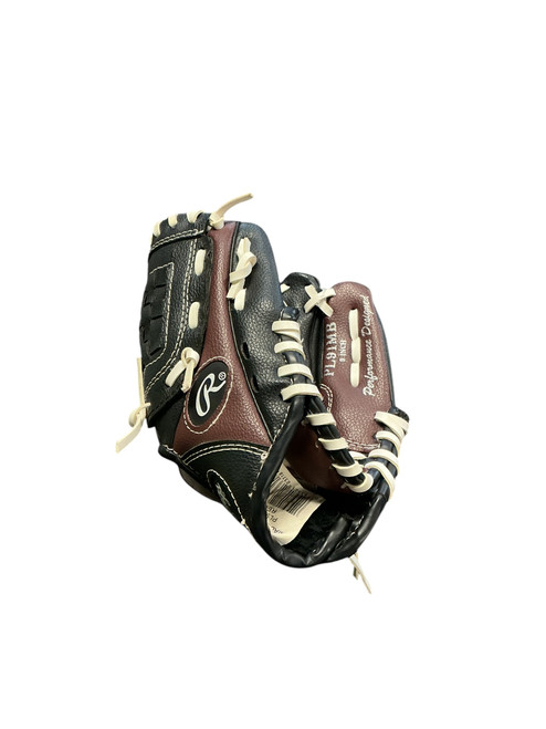 Vist Large View of Product Image Which is Used Rawlings PL91MB BB/SB Glove RH Throw Brown 9"