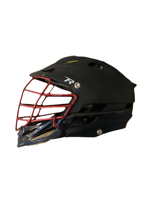 Vist Large View of Product Image Which is Used Cascade R Lacrosse Helmet Black MD