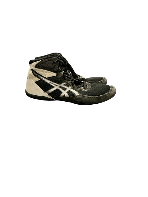 Vist Large View of Product Image Which is Used Asics Wrestling Shoes Black Junior 05.5