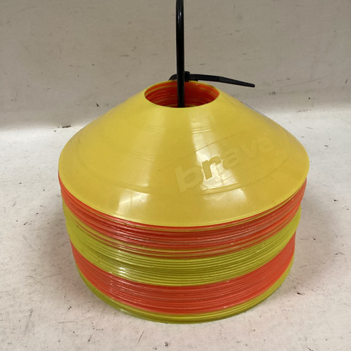 Vist Large View of Product Image Which is Used Brava 40 CONES Soccer Training Aids