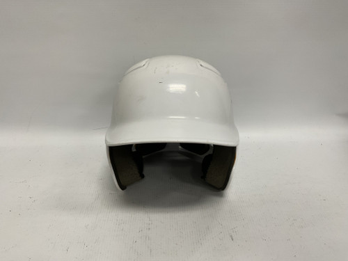 Vist Large View of Product Image Which is Used Easton WHITE SEP Batting Helmet No Mask White MD