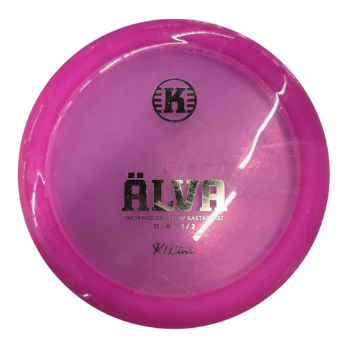 Vist Large View of Product Image Which is Used Kastaplast K1 ALVA Disc Golf Driver Neon Pink 173g