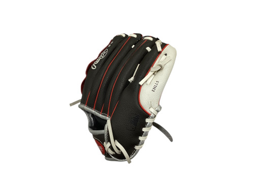 Vist Large View of Product Image Which is Used Rawlings PLAYER SERIES 10 INCH BB/SB Glove LH Throw Red 10"