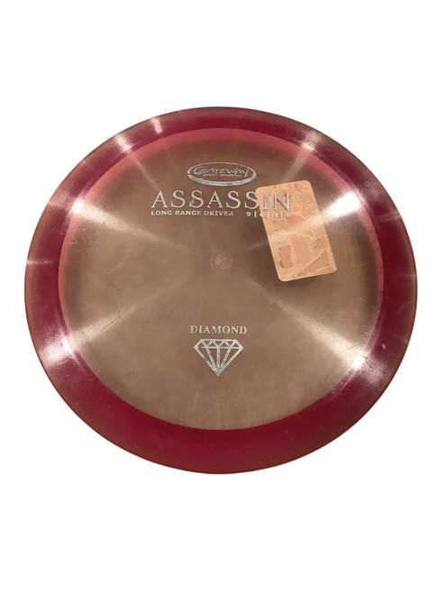 Vist Large View of Product Image Which is Used Gateway DIAMOND ASSASSIN Disc Golf Driver Pink