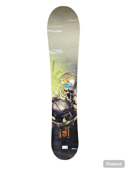 Vist Large View of Product Image Which is Used Burton PUNCH Mens Snowboard Only Brown 145 cm