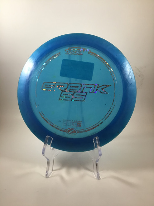 Vist Large View of Product Image Which is Used Discraft Z CRANK SS Disc Golf Driver Royal Blue 174g