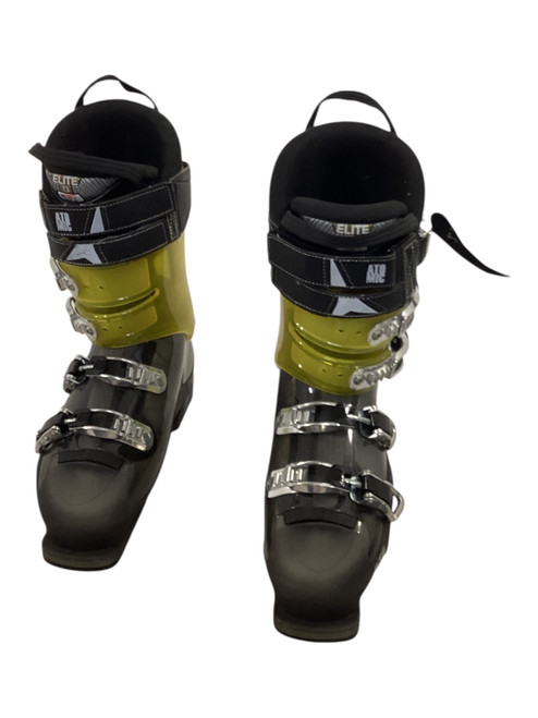 Vist Large View of Product Image Which is Used Atomic TRACKER Mens DH Ski Boot Yellow 325 MP - M14.5