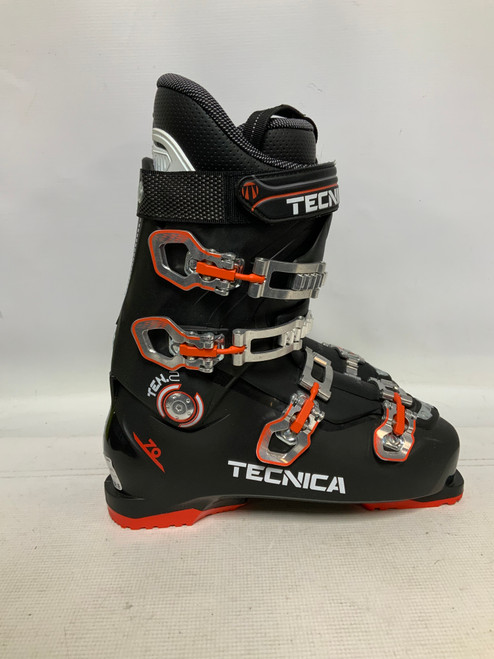 Vist Large View of Product Image Which is Used Tecnica TEN.2 70 Mens DH Ski Boot Black 295 MP - M11.5