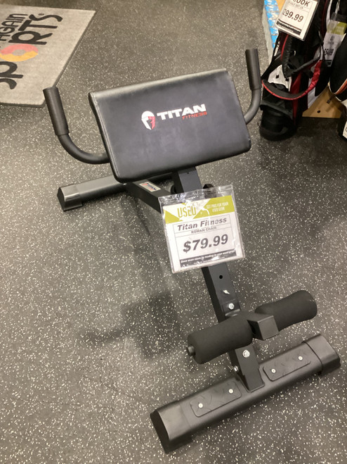Vist Large View of Product Image Which is Used Titan Fitness ROMAN CHAIR Exercise Accessory Other