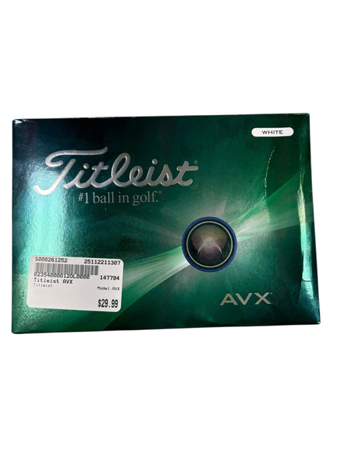 Vist Large View of Product Image Which is Used Titleist AVX 12 Pack - Golf Balls