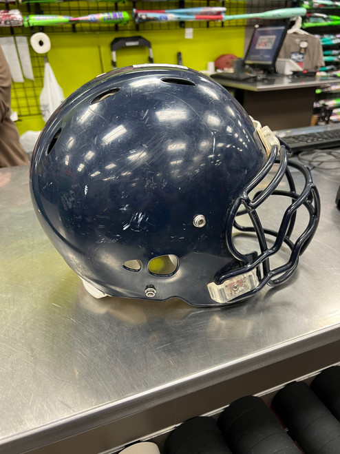Vist Large View of Product Image Which is Used Riddell FOOTBALL HELMET FB Helmet Navy Blue LG