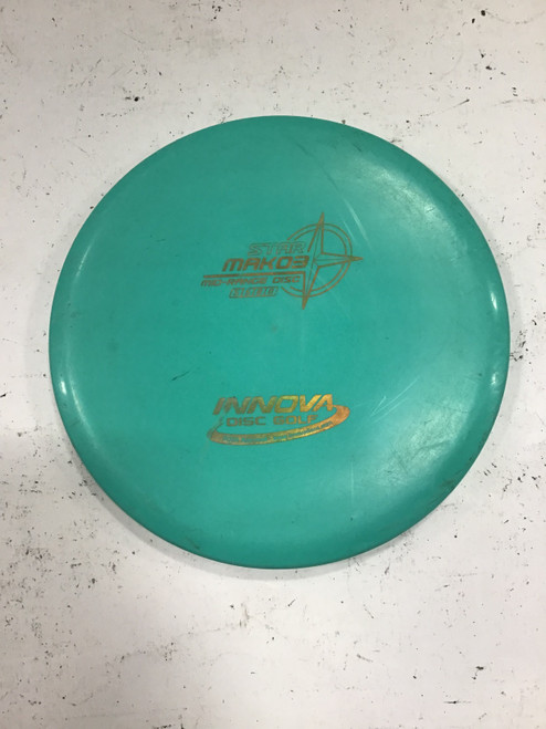 Vist Large View of Product Image Which is Used Innova STAR MAKO 3 Disc Golf Mid Range Turquoise 180g