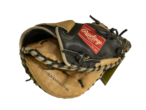 Vist Large View of Product Image Which is Used Rawlings PLAYER PREFERRED LITE TOE BB/SB Catchers RH Throw Brown 32 1/2"