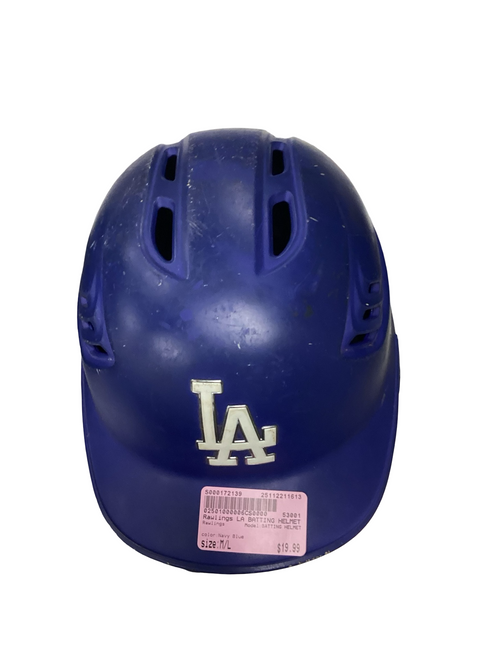 Vist Large View of Product Image Which is Used Rawlings BATTING HELMET Batting Helmet No Mask Navy Blue M/L