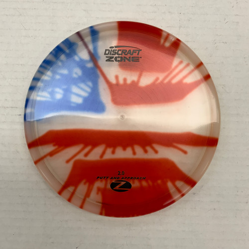 Vist Large View of Product Image Which is Used Discraft Z ZONE Disc Golf Putter Red 172g